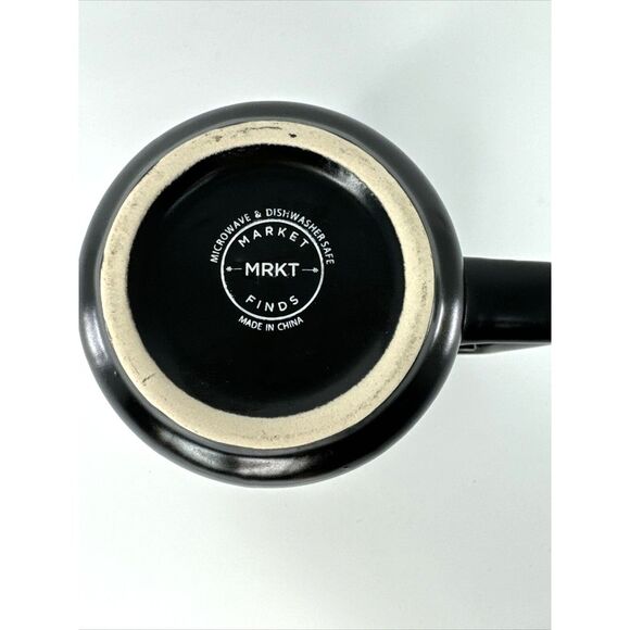 MRKT Market Finds Jack‎ O'Lantern Halloween Black Coffee Mug Pumpkin - Picture 4 of 6